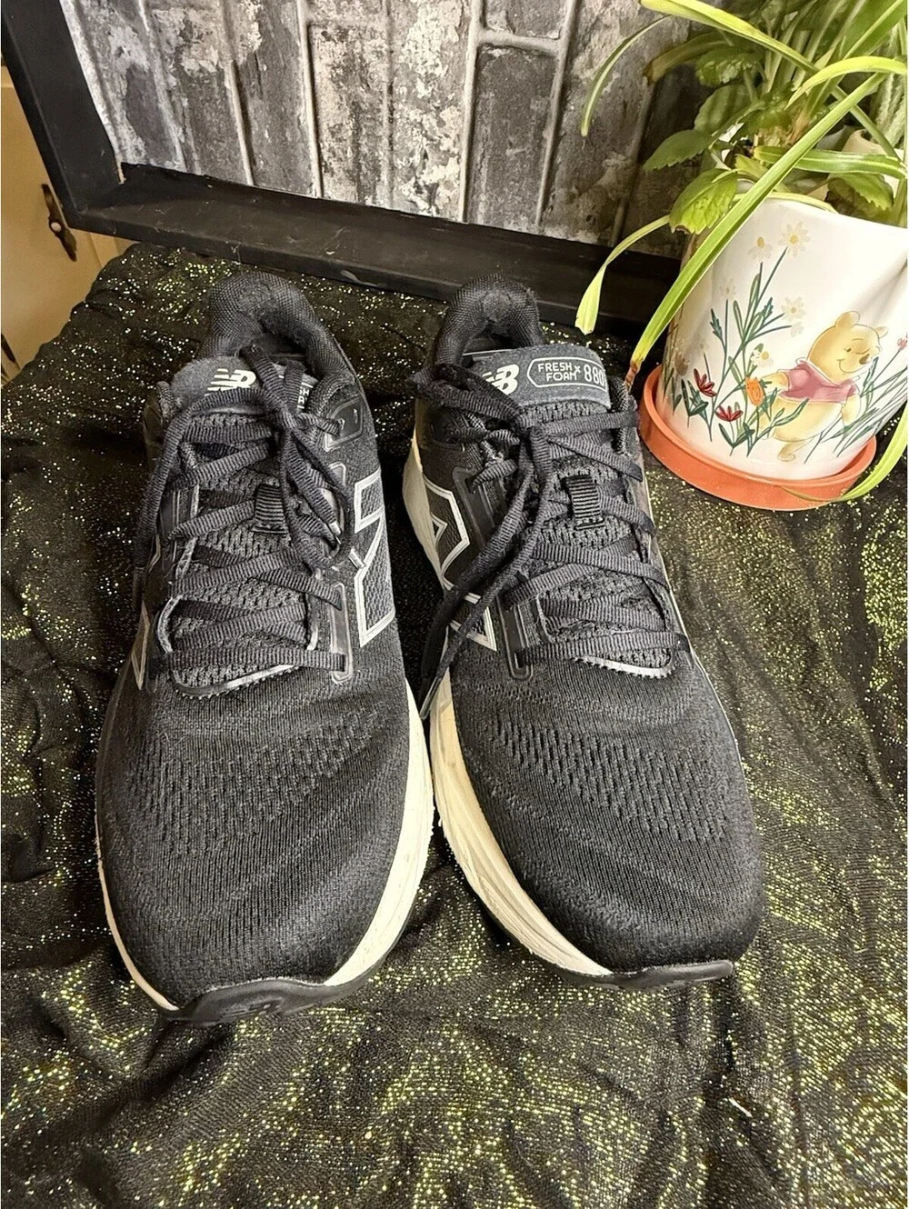 New Balance Fresh Foam 880 Black/White Men's Running Sneakers